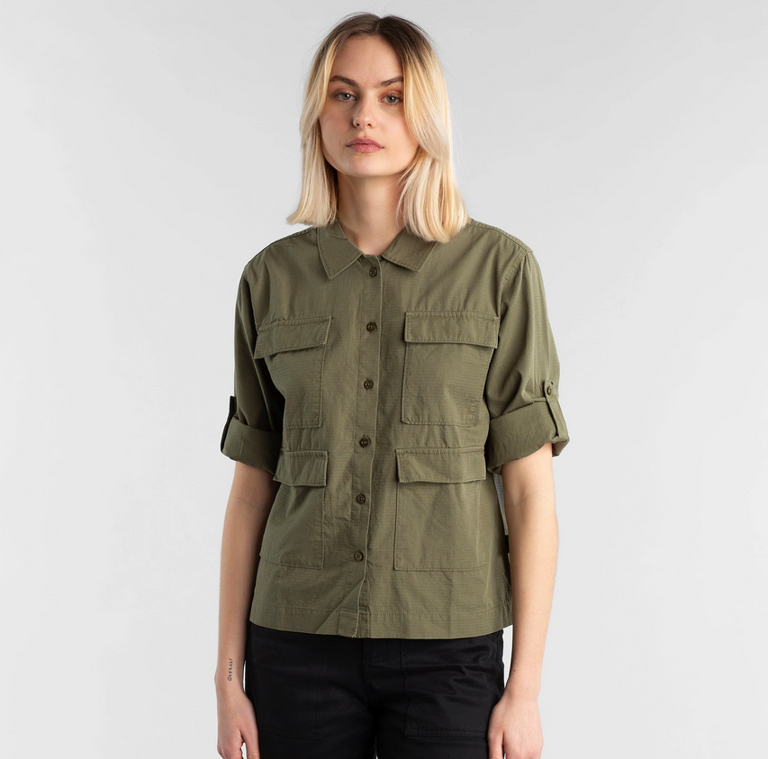 DEDICATED - Shirt Lima Leaf Green
